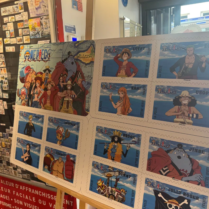 ONE PIECE】日本未入荷！ワンピース×フランス郵便コラボ切手発売開始