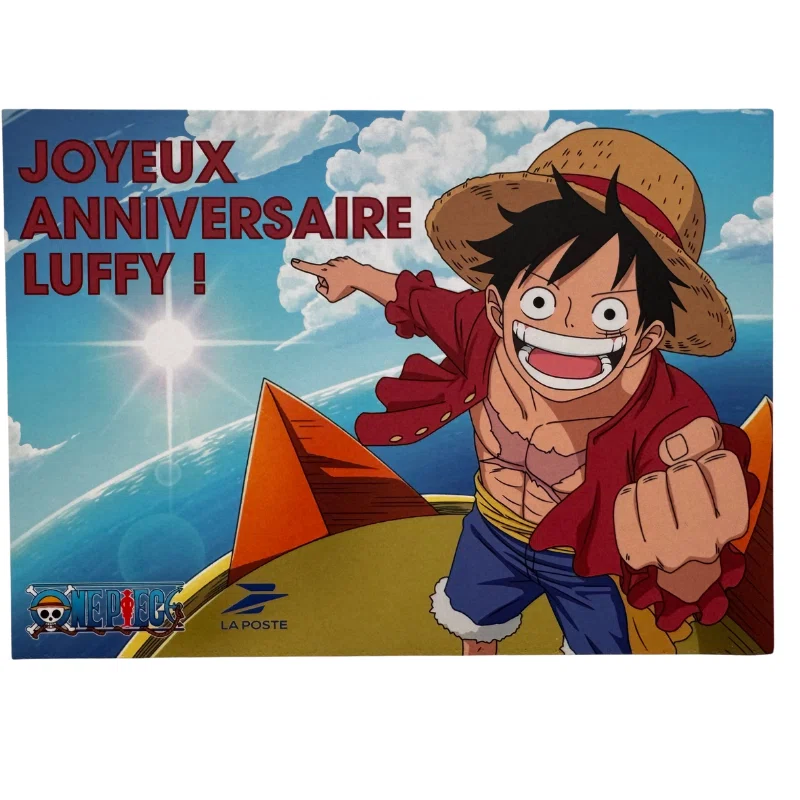 ONE PIECE】日本未入荷！ワンピース×フランス郵便コラボ切手発売開始