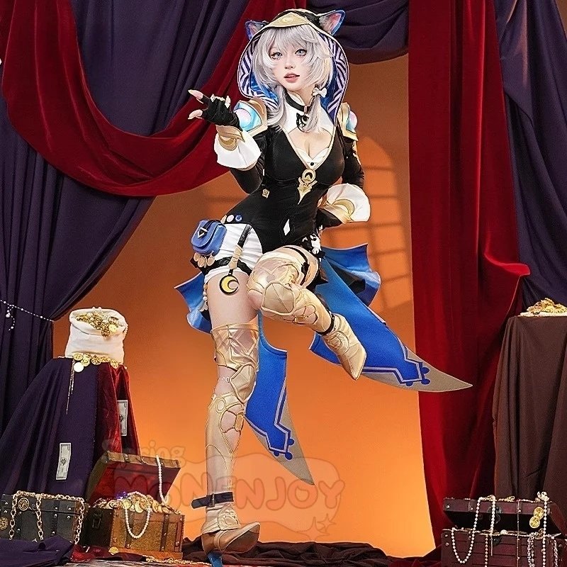 崩壊スターレイル サフェル コスプレ衣装セファリア Cifera 腿カバー付