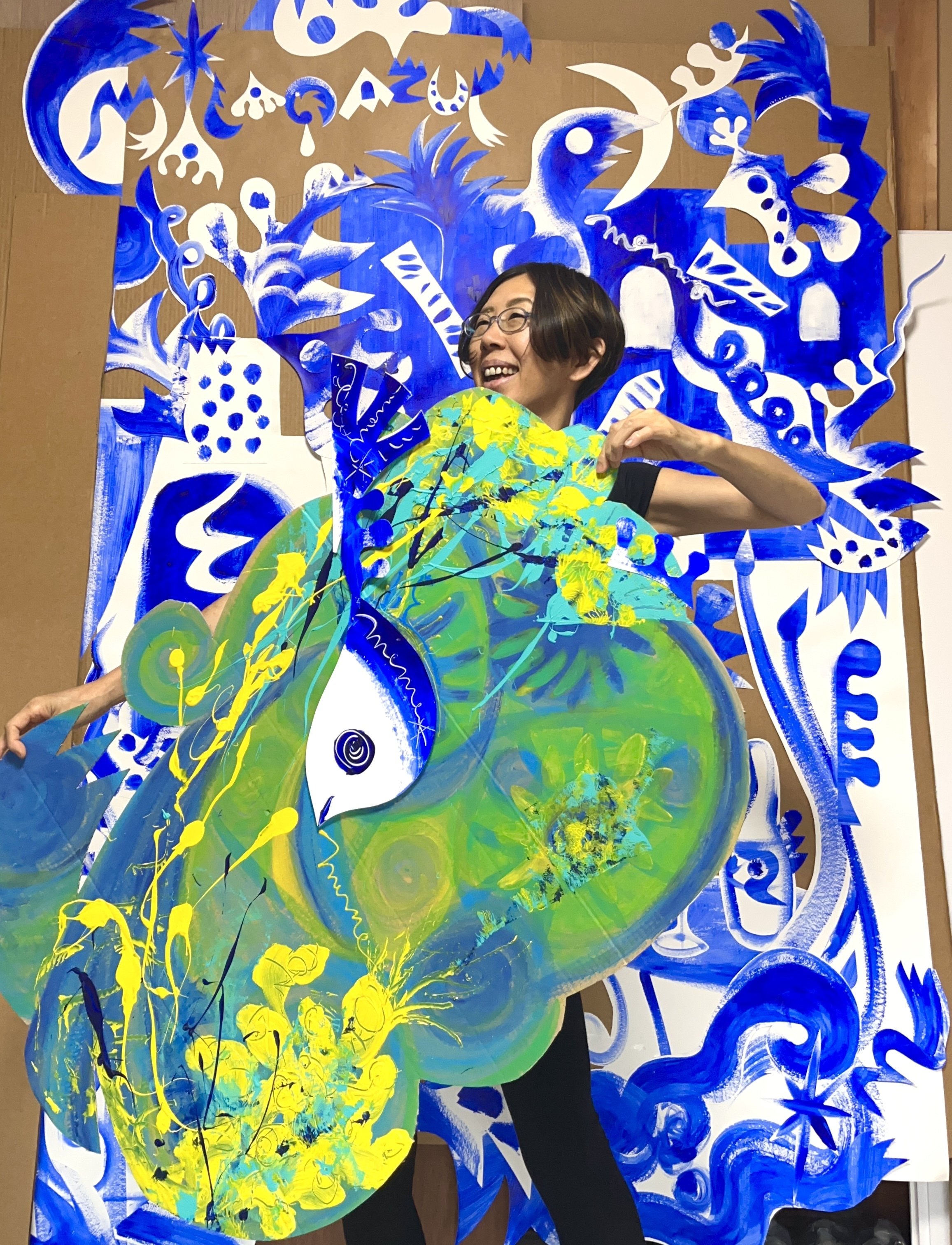 momorin 絵画３点 momorin絵画 Thirty-six Views of Mt. Fuji: Fuji from the Minobu