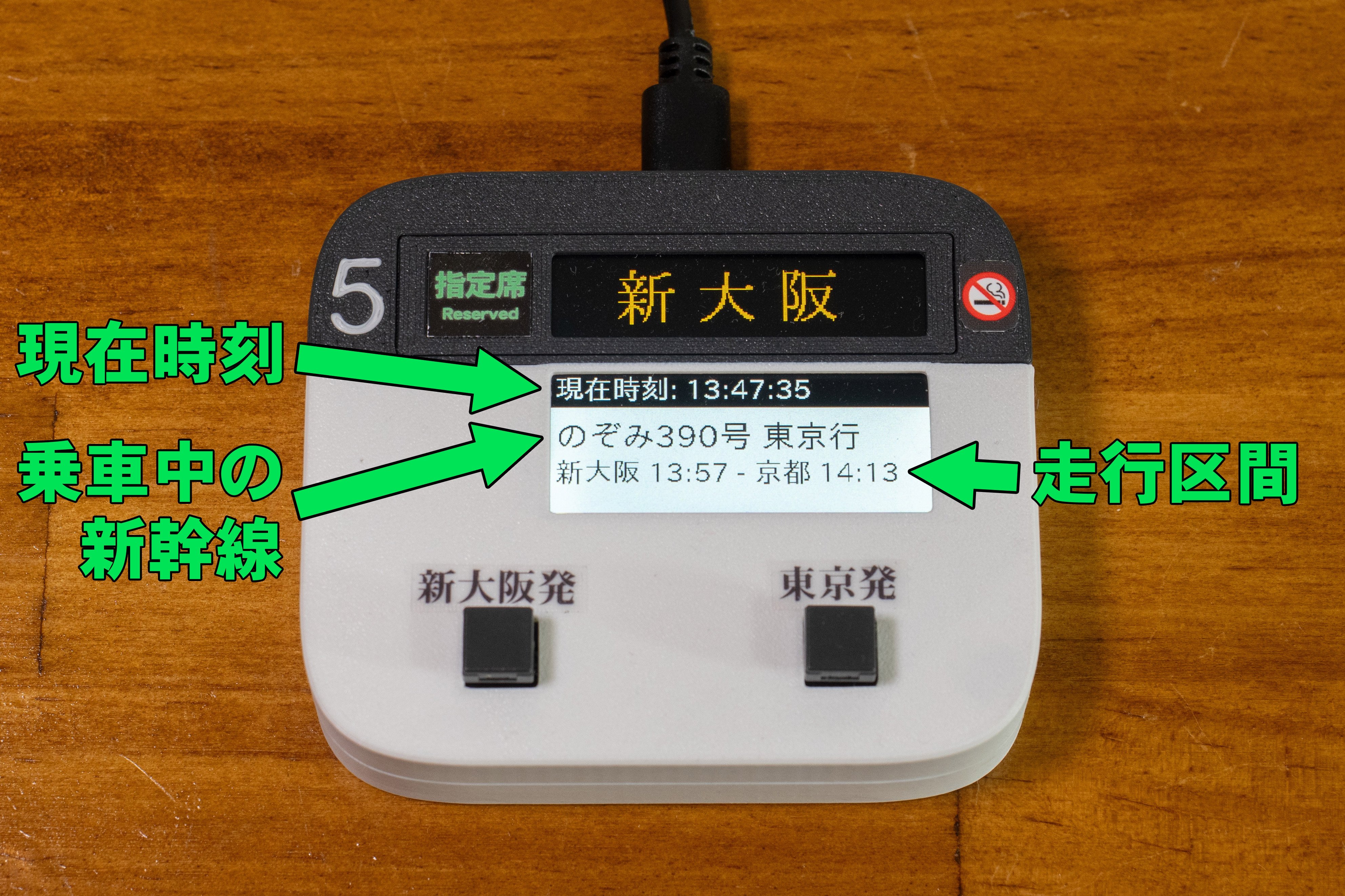 時刻表に合わせてリアルタイム更新！ 「電光掲示板ガジェット