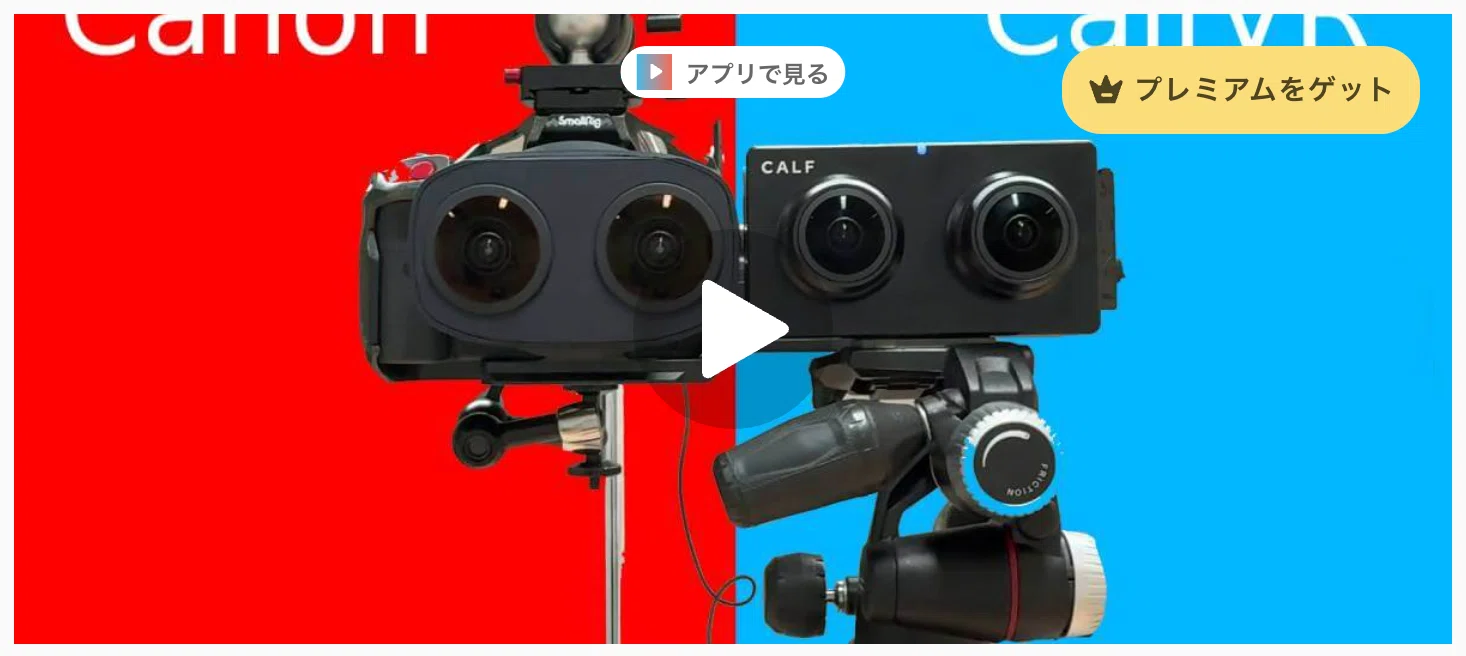 CalfVRカメラ: Calf VR180、Visinse｜DeoVR JAPAN @ VR動画共有