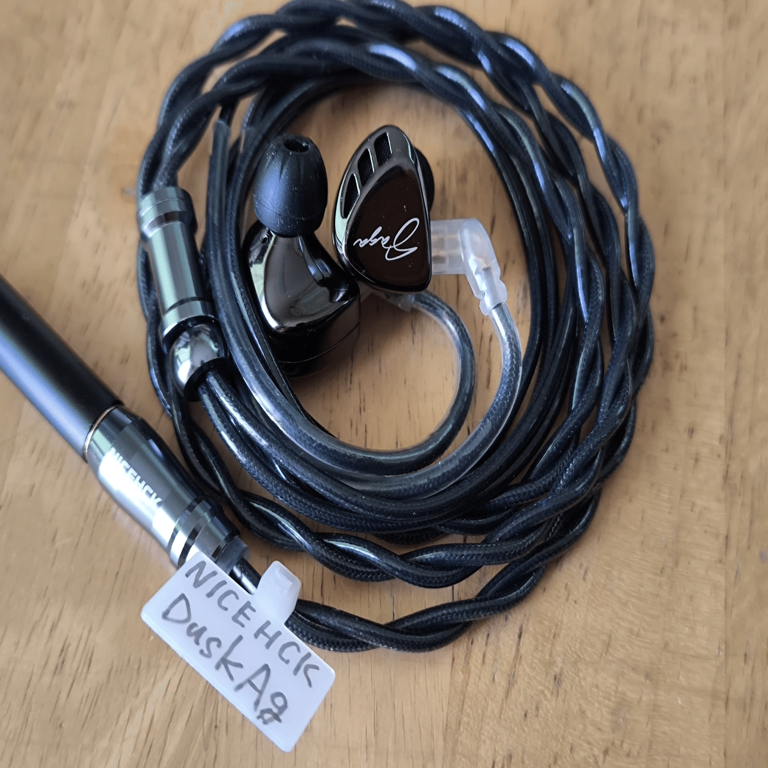 NICEHCK DuskAg リケーブル レビュー：5N純銀＋シールド単結晶銅(OCC