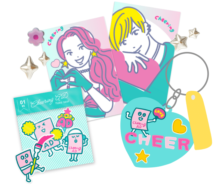 オリジナル推しグッズのイメージ