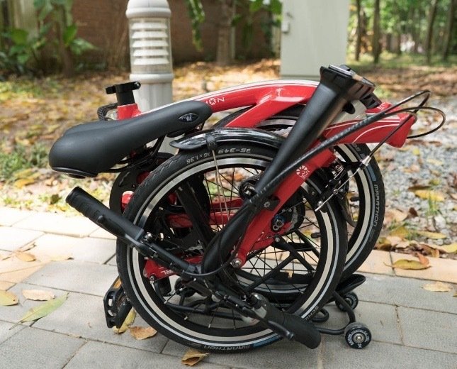 ブロンプトンクローンたち｜空色チャリ