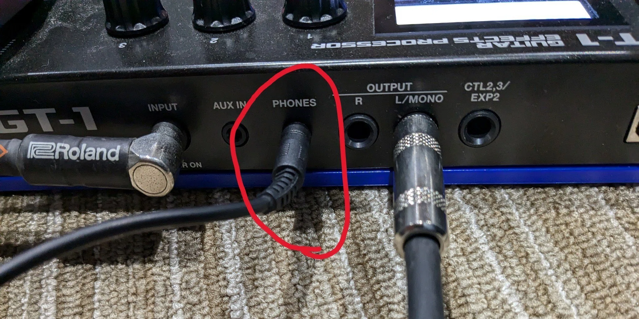 YAMAHA thr5 ＆boss gt-1セット GT-1のLINE/PHONES用に作った設定をTHR-5で鳴らす方法｜ブルームギター
