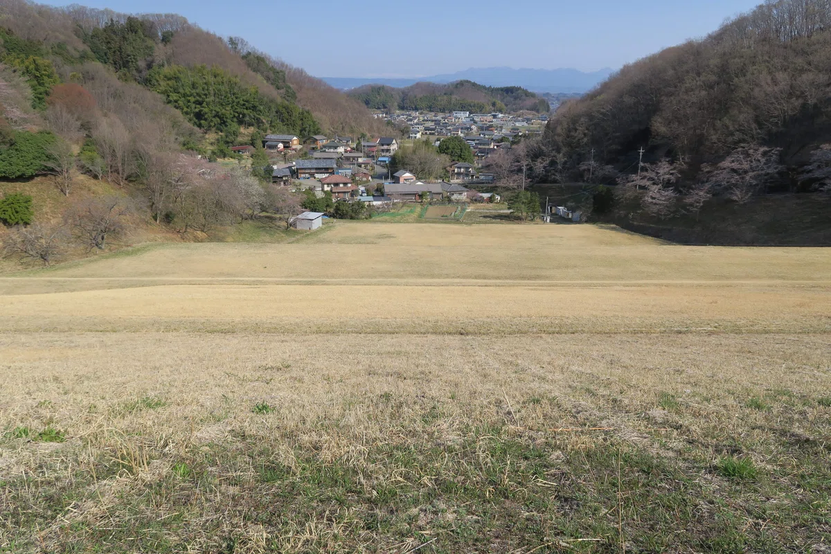 群馬県 大塩ダム 堤体下流側