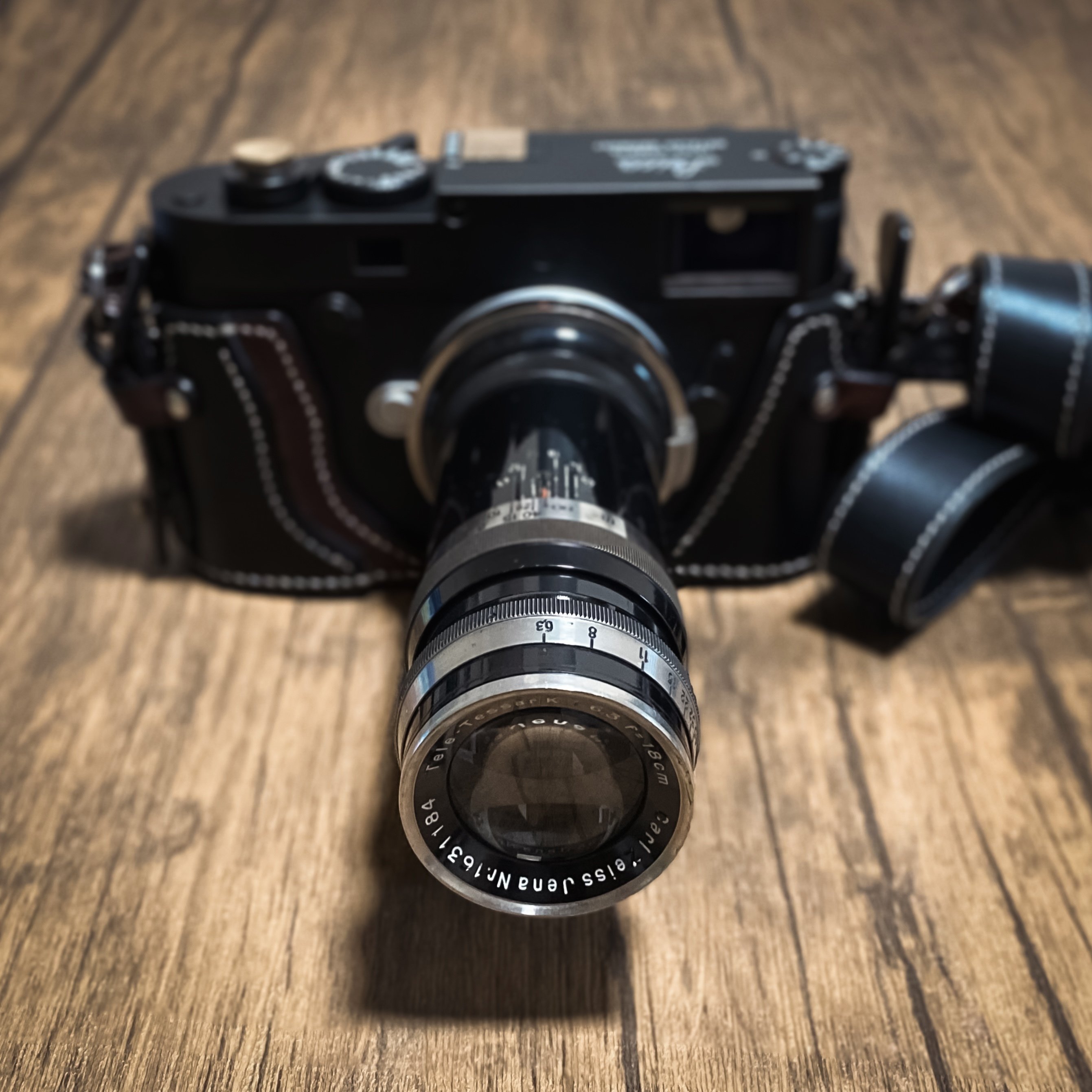 距離計連動の限界に挑む!『Carl Zeiss Jena Tele-Tessar K 18cm