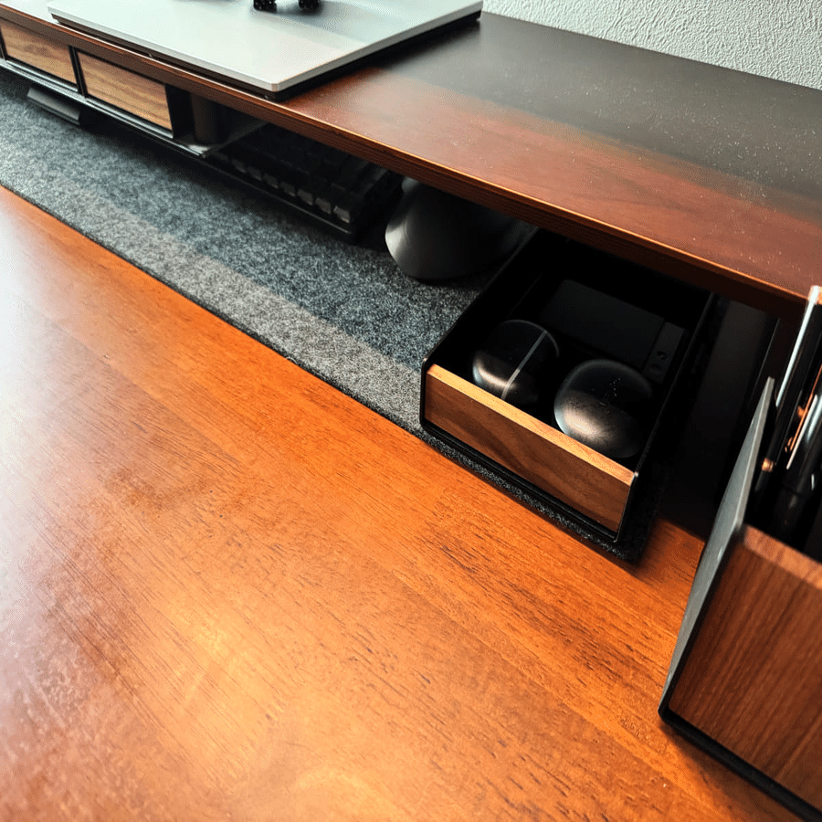 amesoba デスクシェルフ レビュー！卓上モニタースタンドで整う理想の