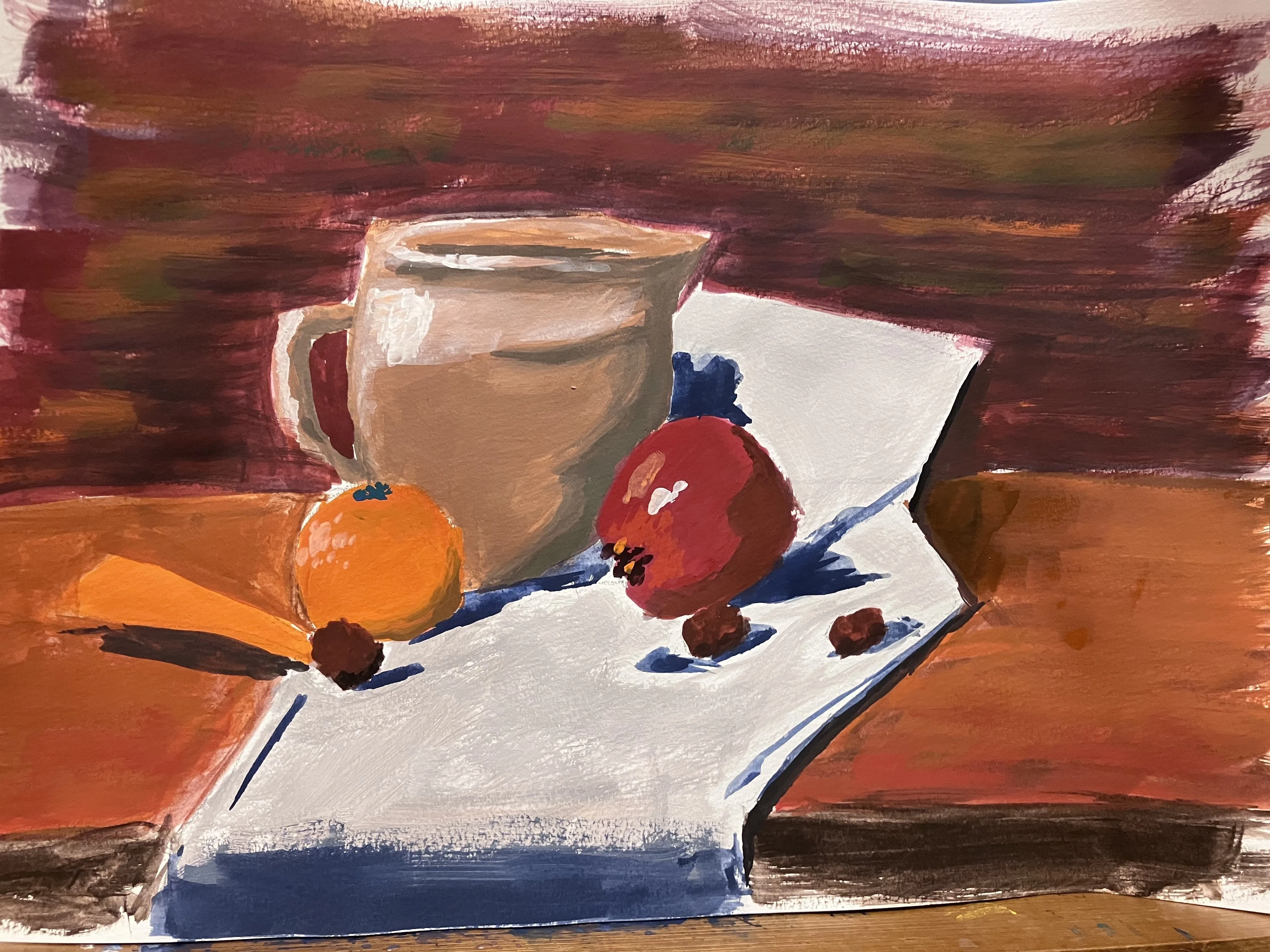 第5回 配置と色で決まる！魅せる静物画」の実践編｜なつめあひる