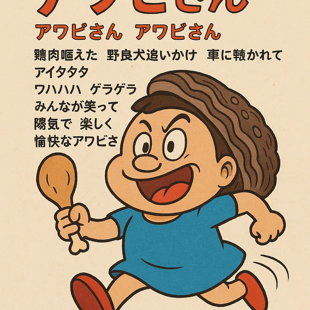 サザエさんモチーフ：アワビさん｜マインド ガジェット工房