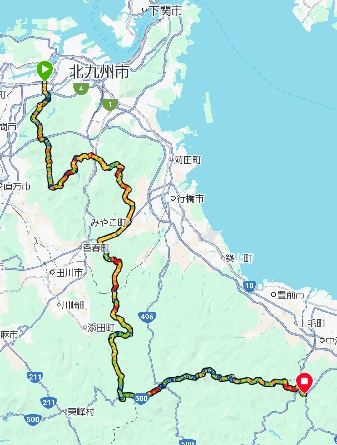 九州自然歩道(福岡編)・1日目~3日目 皿倉山~耶馬溪|中野洋平