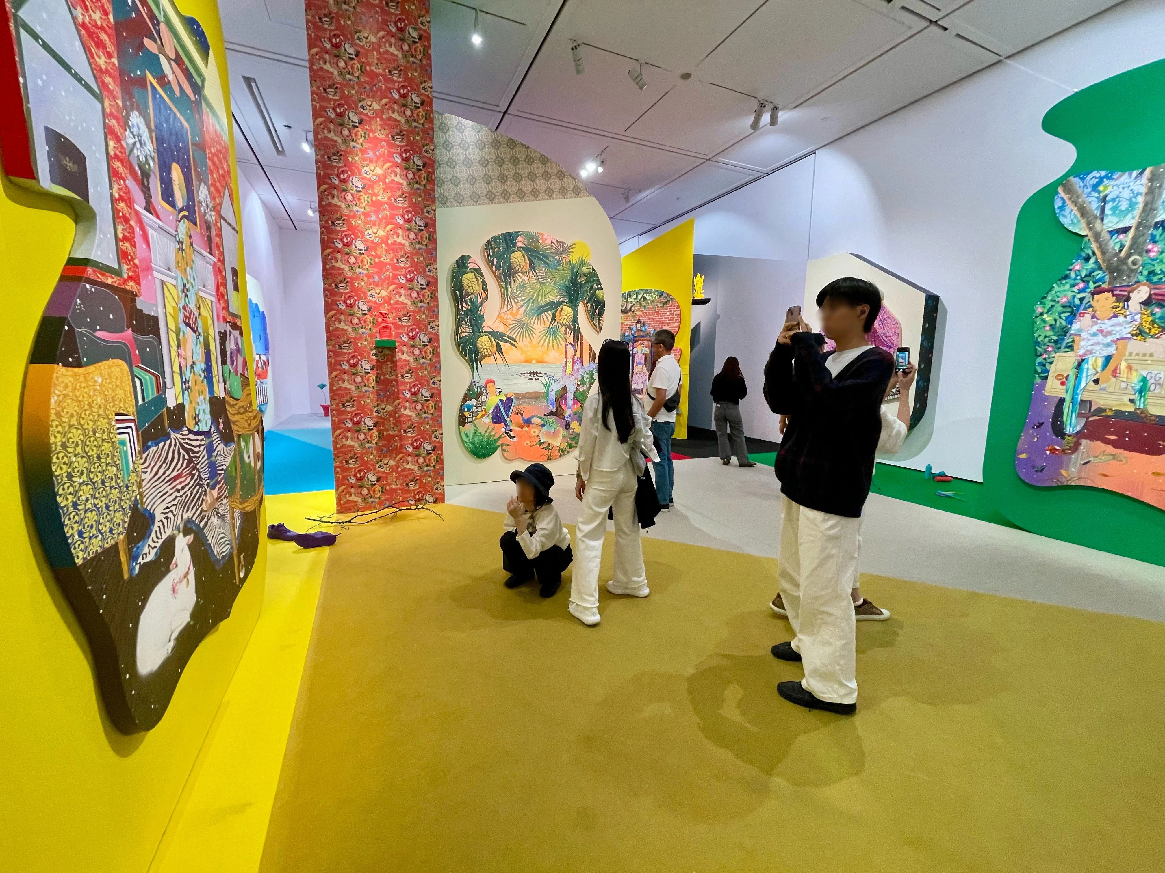 027 ｜ 松山智一展 FIRST LAST “資本主義社会と現代アートの関わり方と