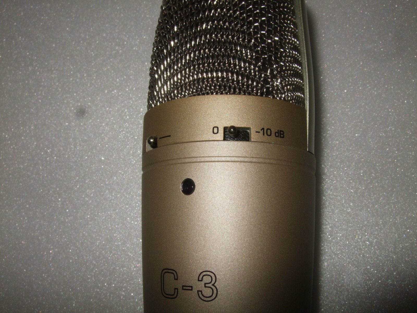 BEHRINGER C-3 コンデンサーマイク 指向性切替 レコーディング