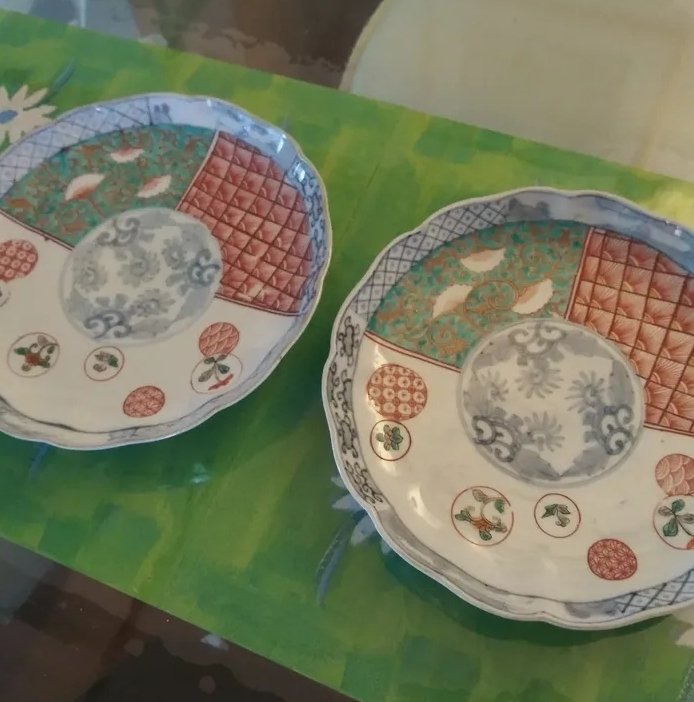 うつわ(25) ｜手持ちの古伊万里①｜5～7寸皿｜ゆんたく