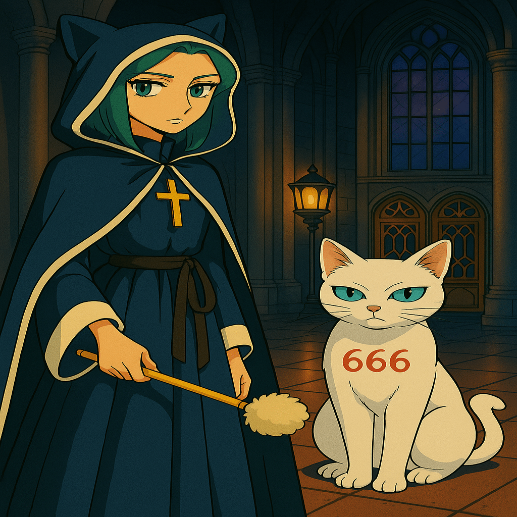 悪魔のネコ666 □第6話「ねこ耳シスター、参上！」｜美和