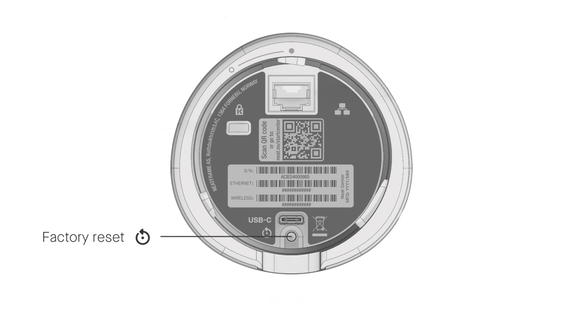Neat デバイスを出荷時設定にリセットする方法｜Yuki Iwagishi