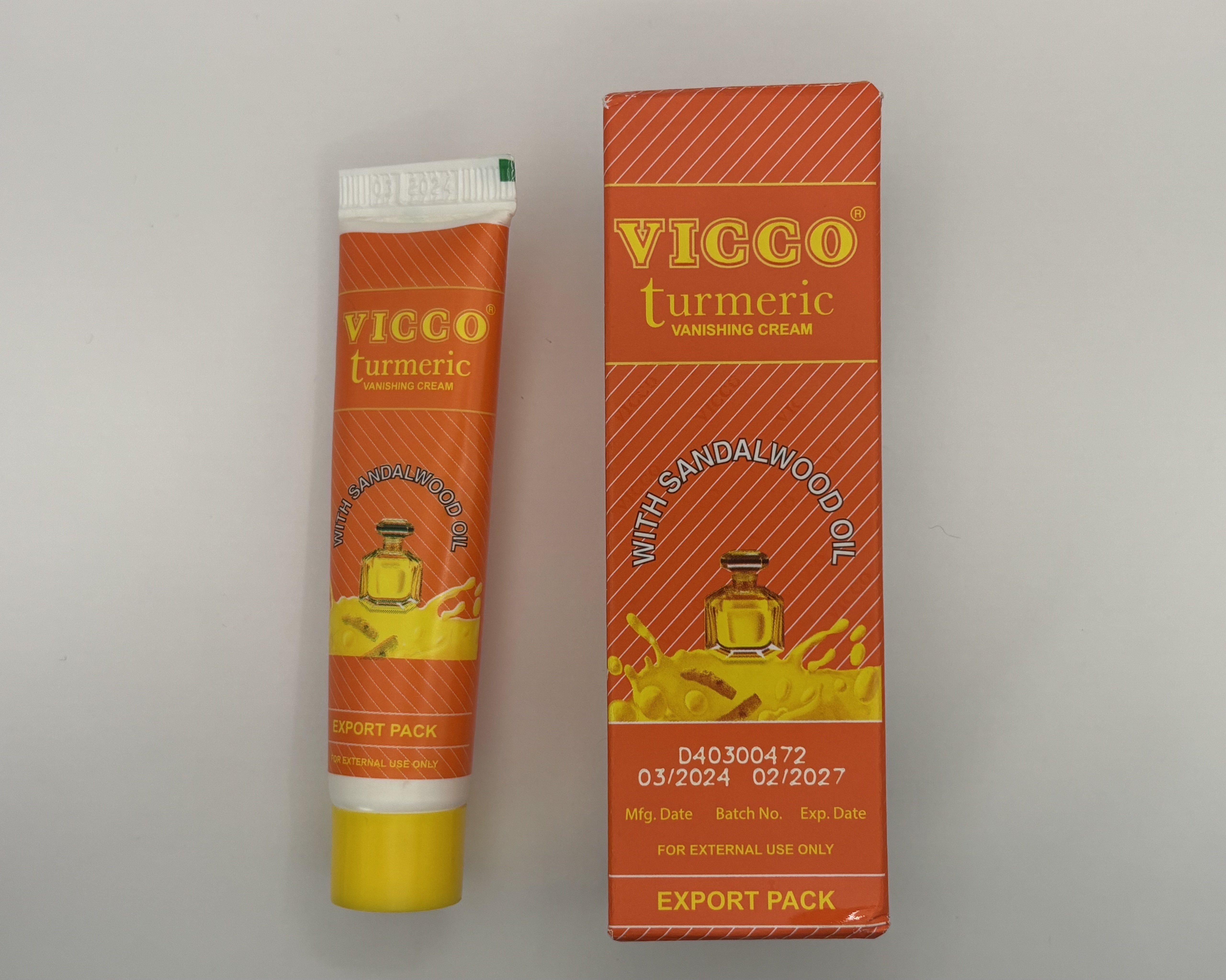 天然アーユルヴェーダ 「VICCO」ターメ リッククリーム 15g*3pcs 天然アーユルヴェーダ 「VICCO」ターメ リッククリーム 15g*3pcs