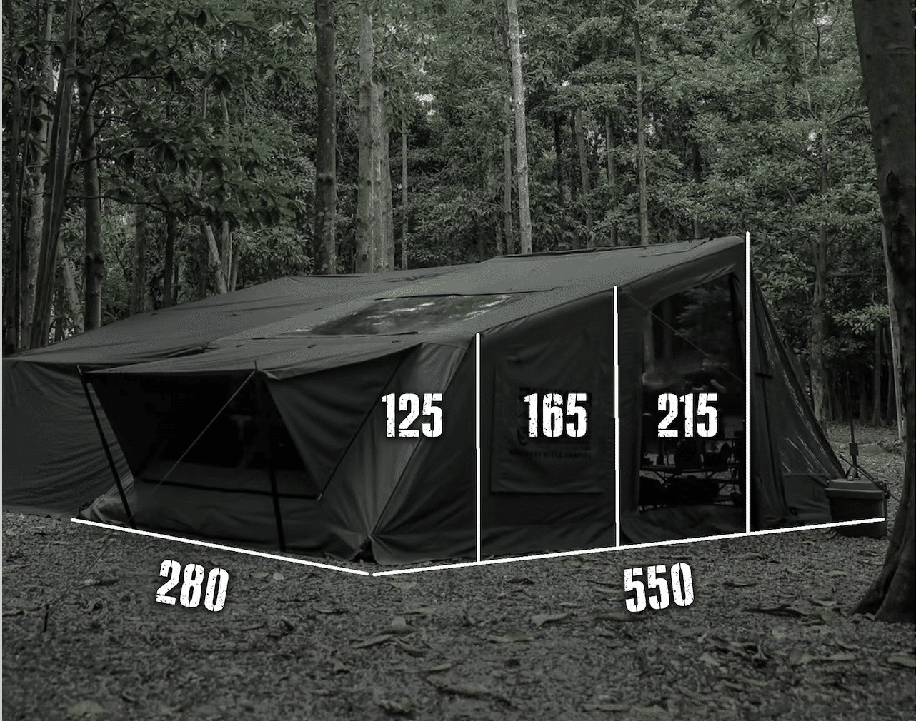 爆誕？】GROUSE x Dawning Fireの最強テント「BUNKER」！キャンプ場で