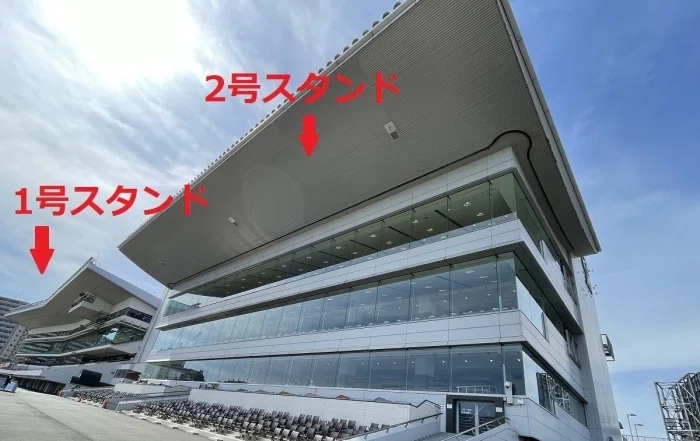 川崎競馬場スタンド