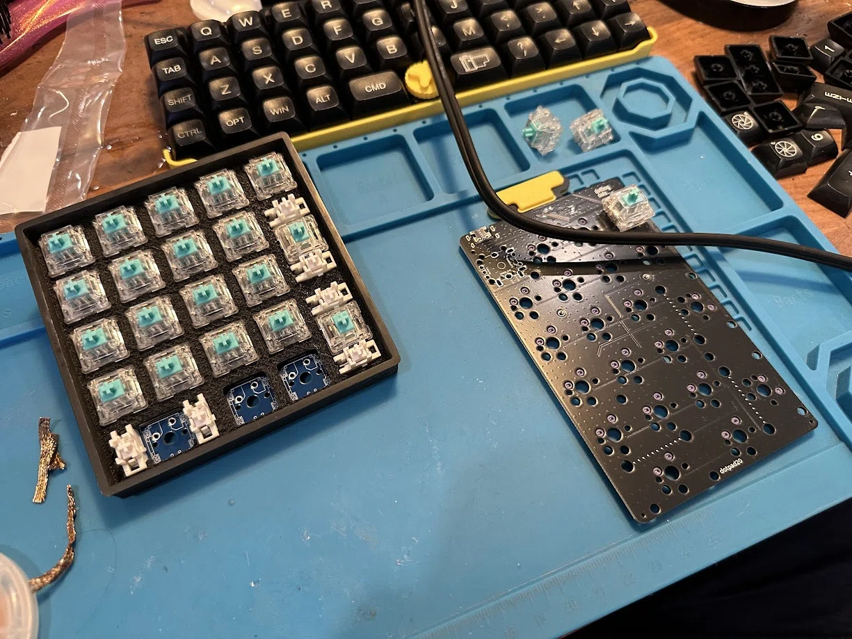 dotmatrix40/dotpad20を組んでみた｜ysk