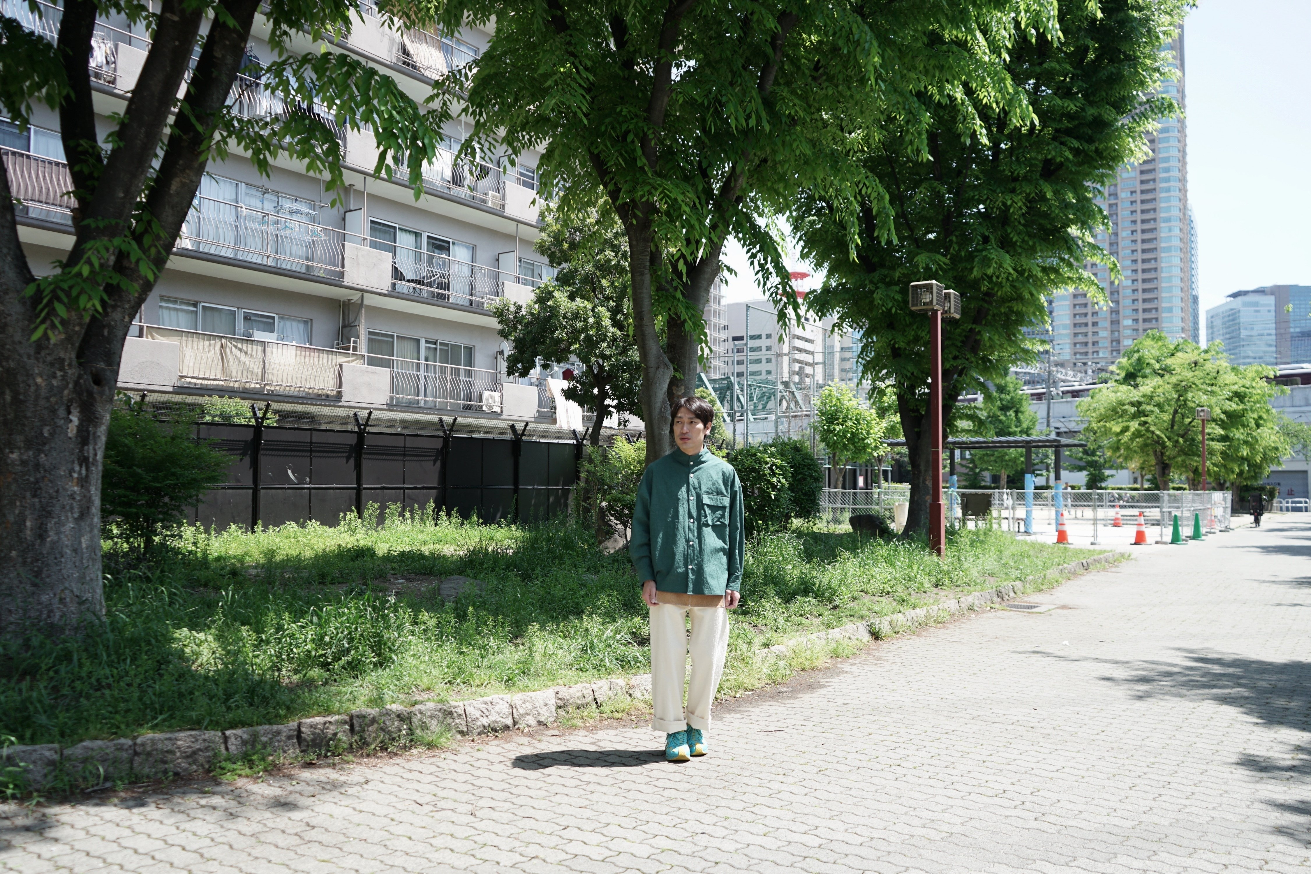 rihei デザインブラウスユニセックス
