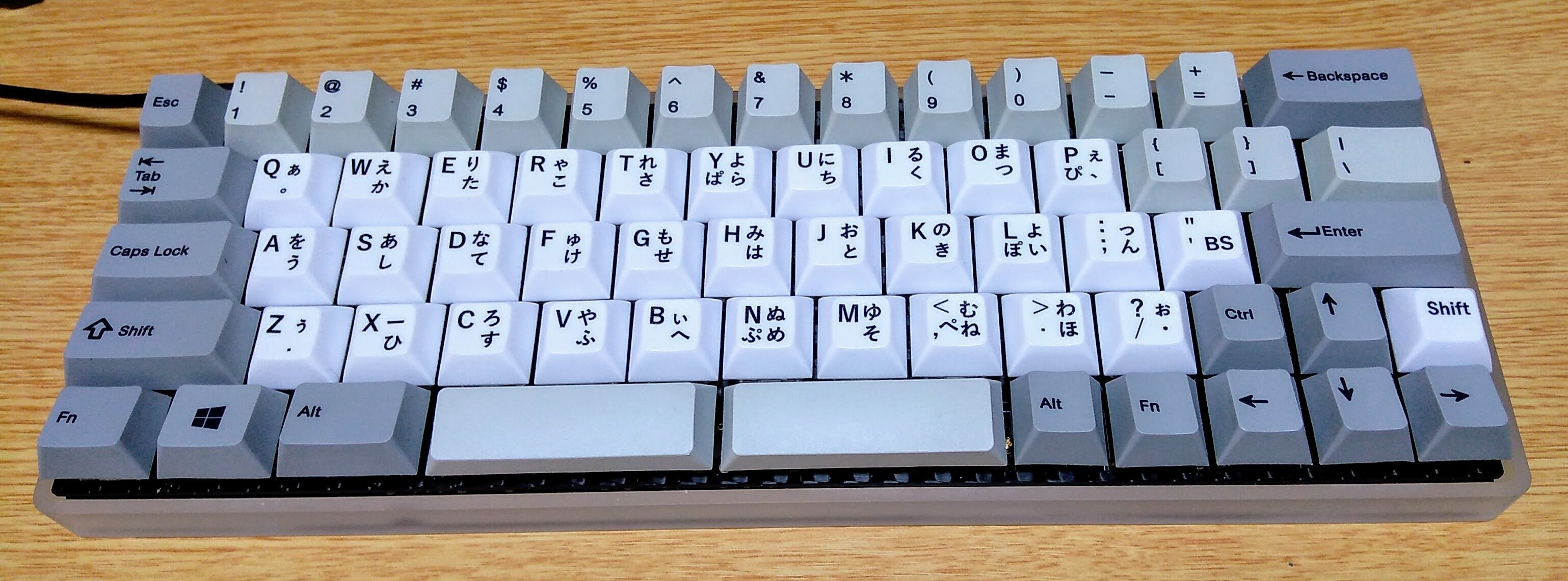 親指シフトのキートップ印刷｜hecci