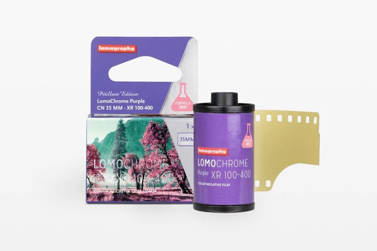 パープルの目になって「LomoChrome Purple 35mm ISO 100–400」｜melky