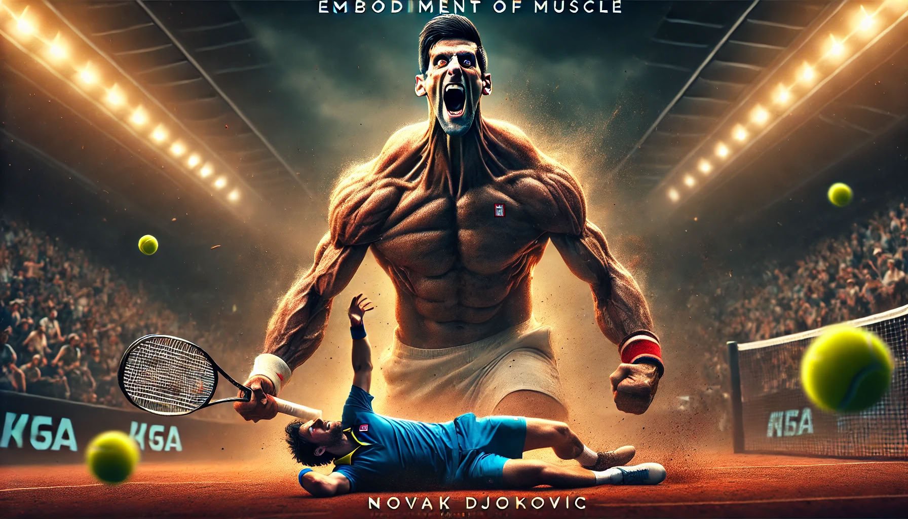 ノバク・ジョコビッチファンアート｜ファクトくん