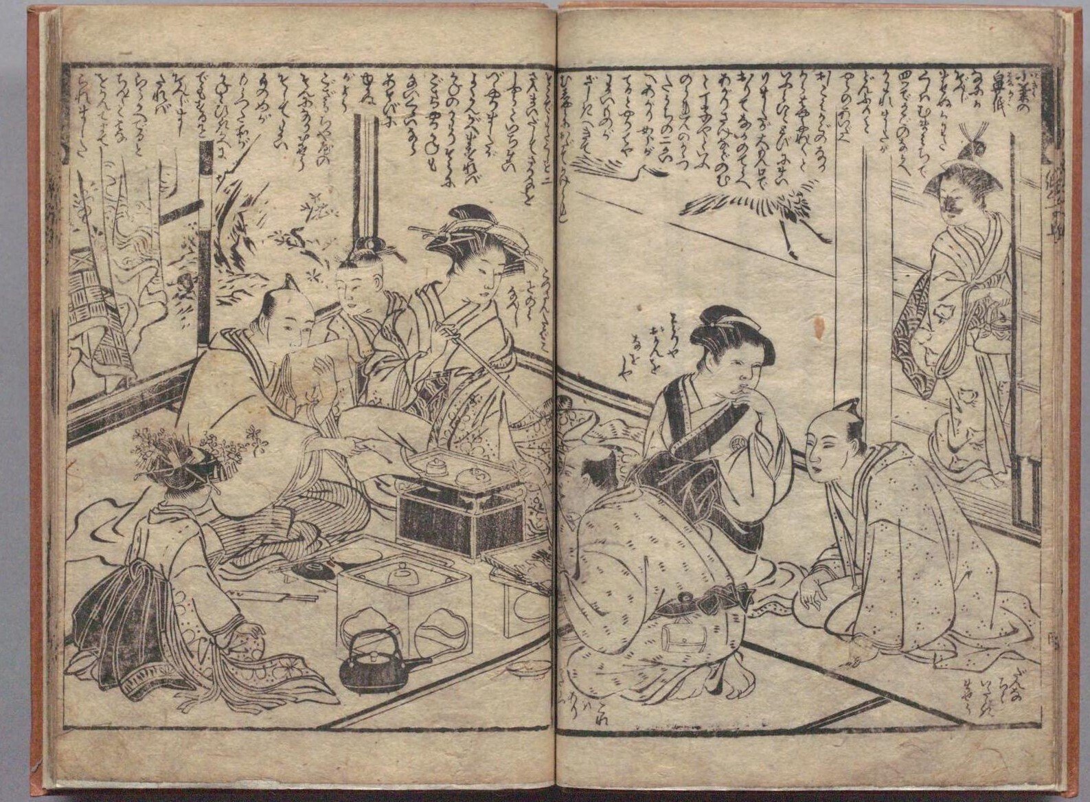 日本史】遊女がタバコを吸っているところ集めてみた。｜母がバツ2の