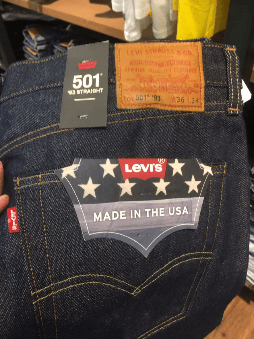 USA製 LEVI'S 501 デッドストック 93米国最終モデル W31 NOS(デッド品) Levi's LVC(米国製) 501XX 1933年モデル W31-L34