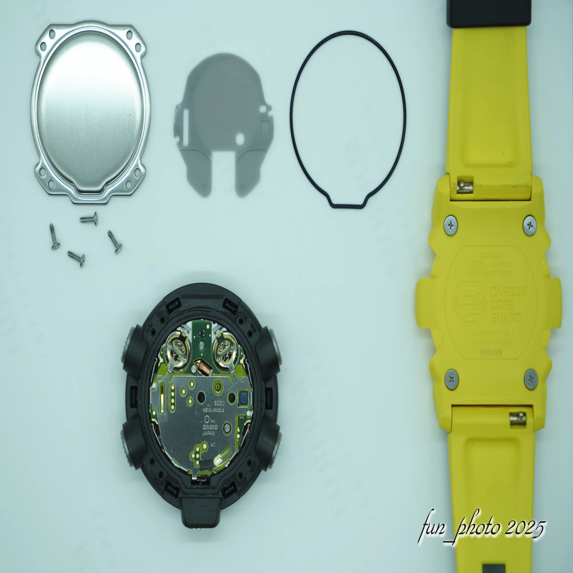 G-SHOCK GA-2000 電池交換 と SIGMA 70mm F2.8 DG MACRO｜fun_photo