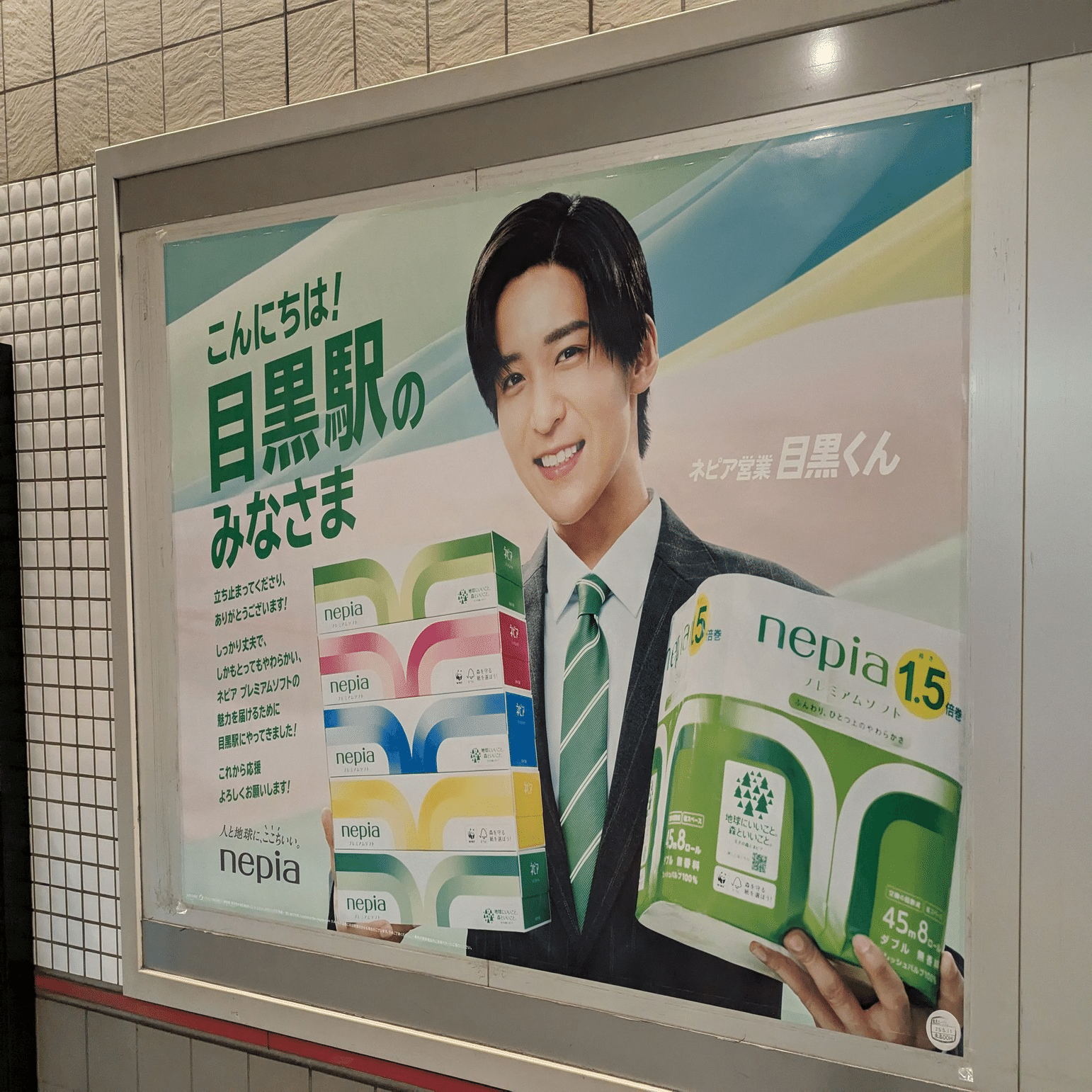 ネピア営業 目黒くん」 ネピアの広告 | 2025/5/15｜加藤誠也 広告巡礼