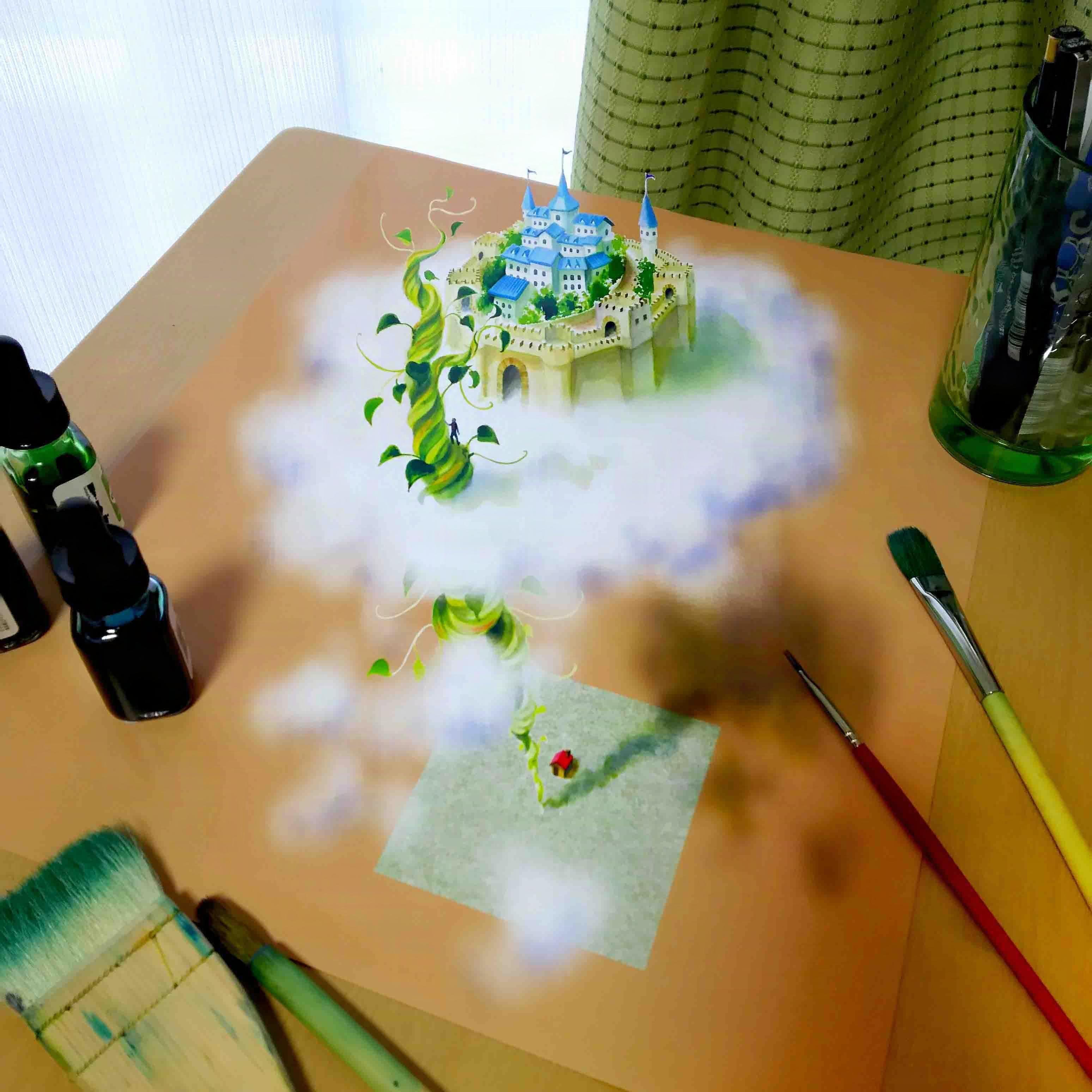 3Dアートについて(1) 初期の試行錯誤｜イラストレーター みしまゆかり