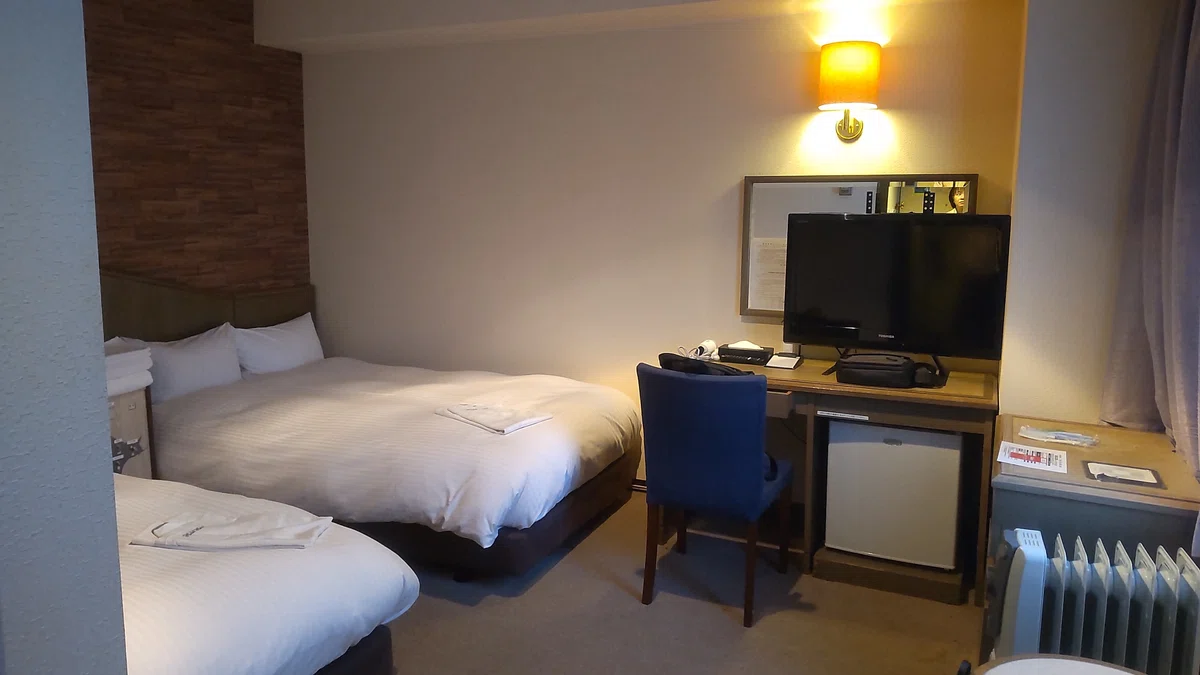 ホテルの部屋の写真