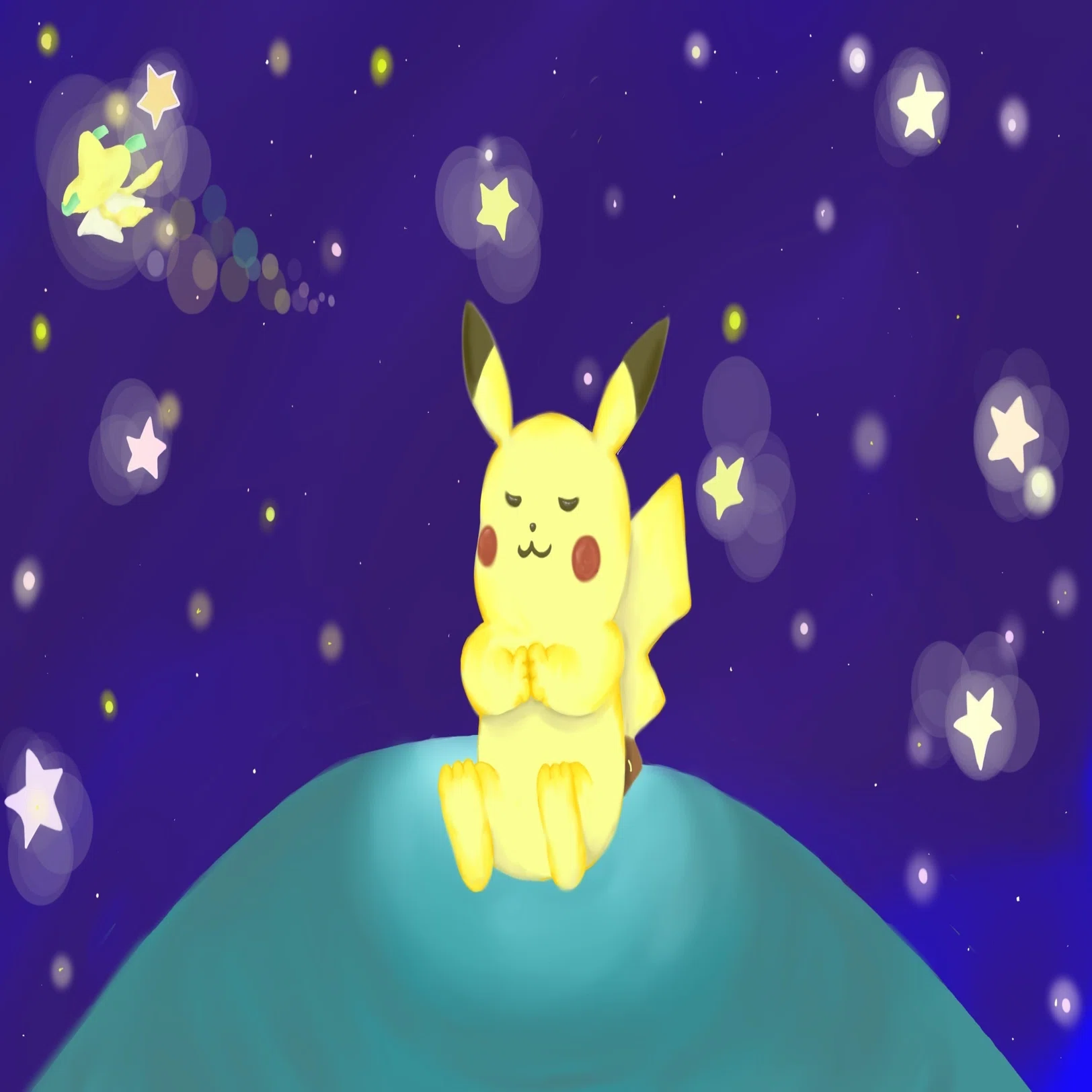 ビッパ｜ピカチュウ｜Pokémon Trading Card Game イラストレーション 