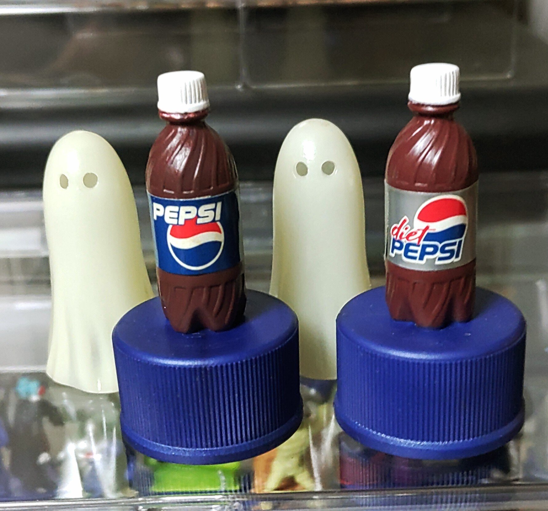 PEPSIモンスターズ・ミーツ・ペプシマンPART1・2ボトルキャップフィギュア 20年以上も前に誕生したペプシマンのボトルキャップ！『MONSTERS