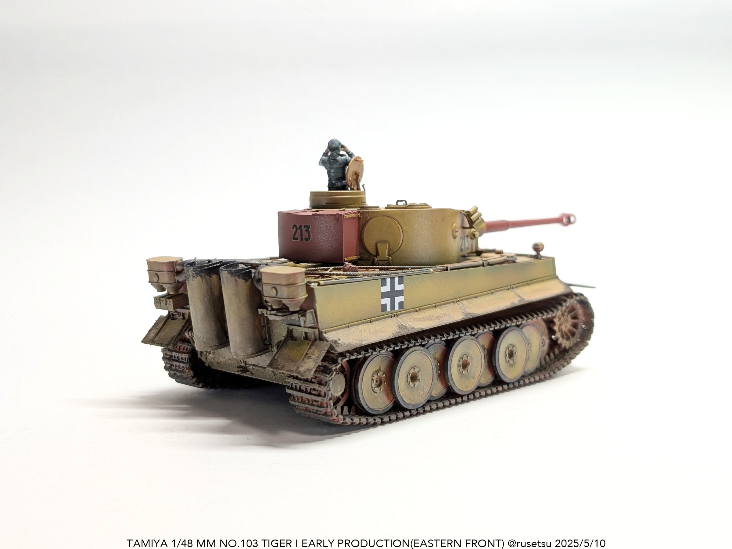 ドイツ重戦車タイガーⅠ初期生産型(東部戦線)｜るせつ