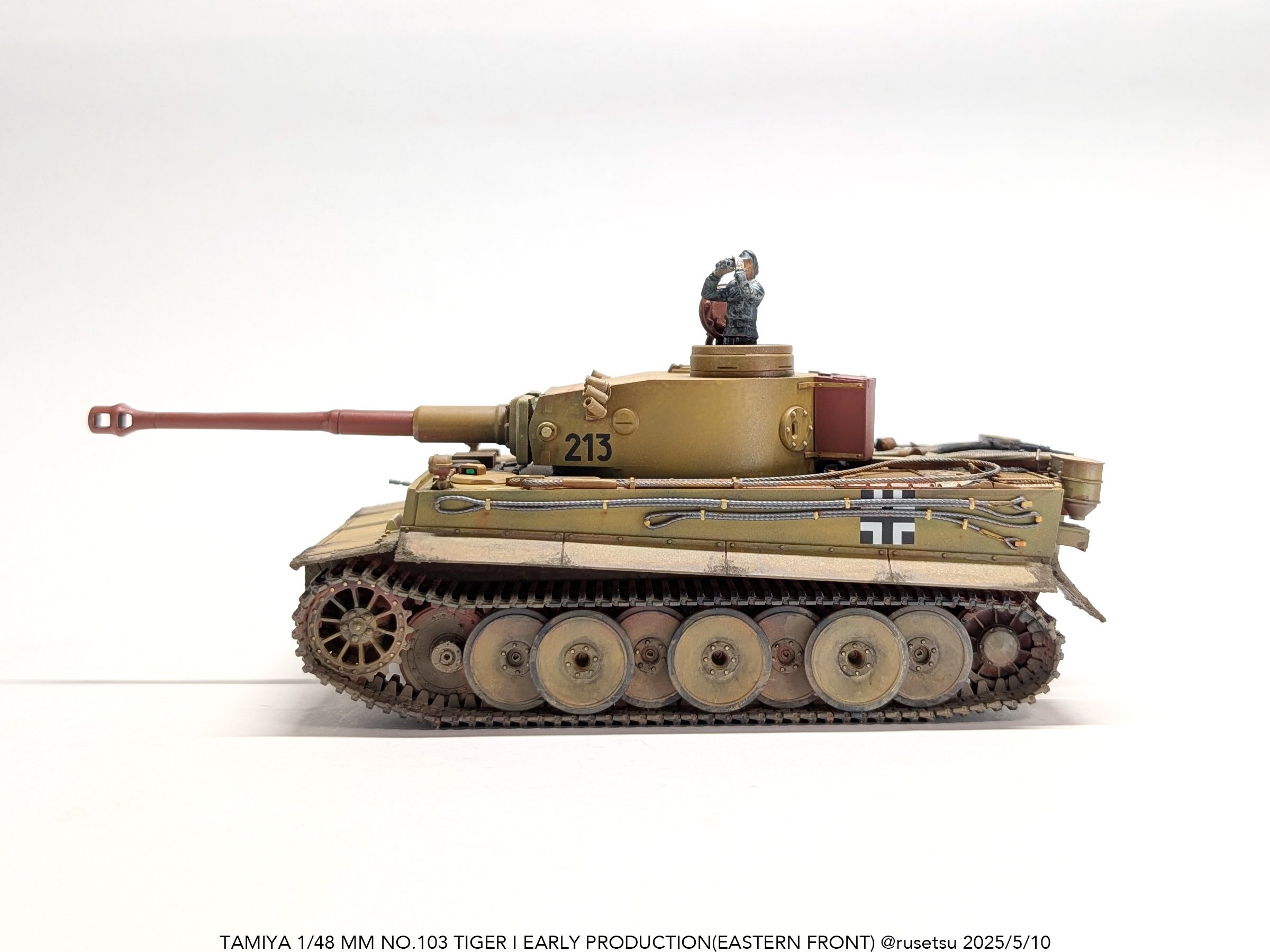 ドイツ重戦車タイガーⅠ初期生産型(東部戦線)｜るせつ