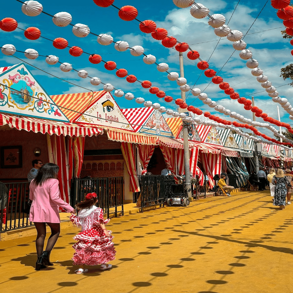 セビーリャ旅】Feria de Abrilに行ってみた〜スペイン文化の中を歩いた