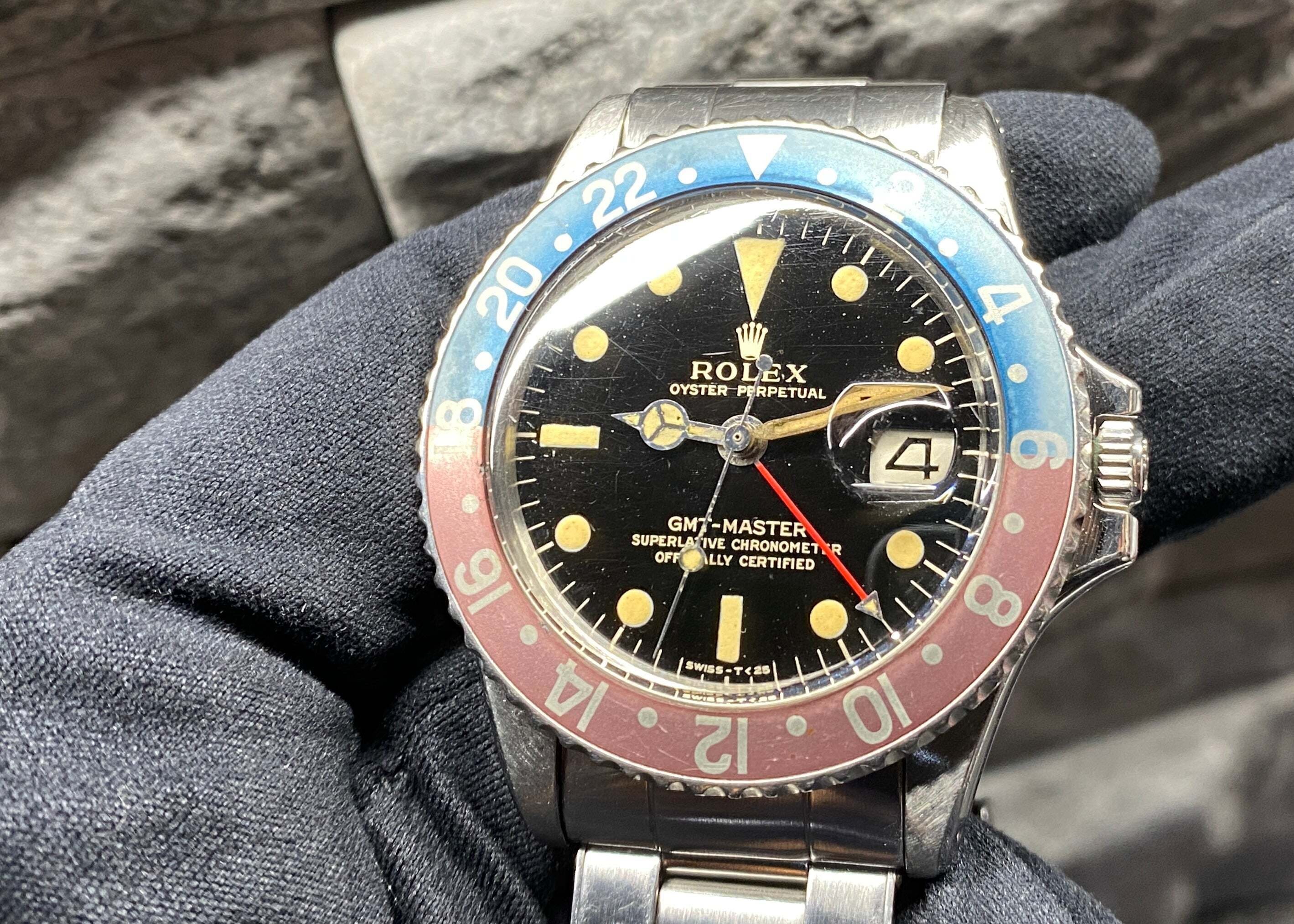 漆黒ミラー ヴィンテージ GMTマスター 1675 1966年｜金子 剛