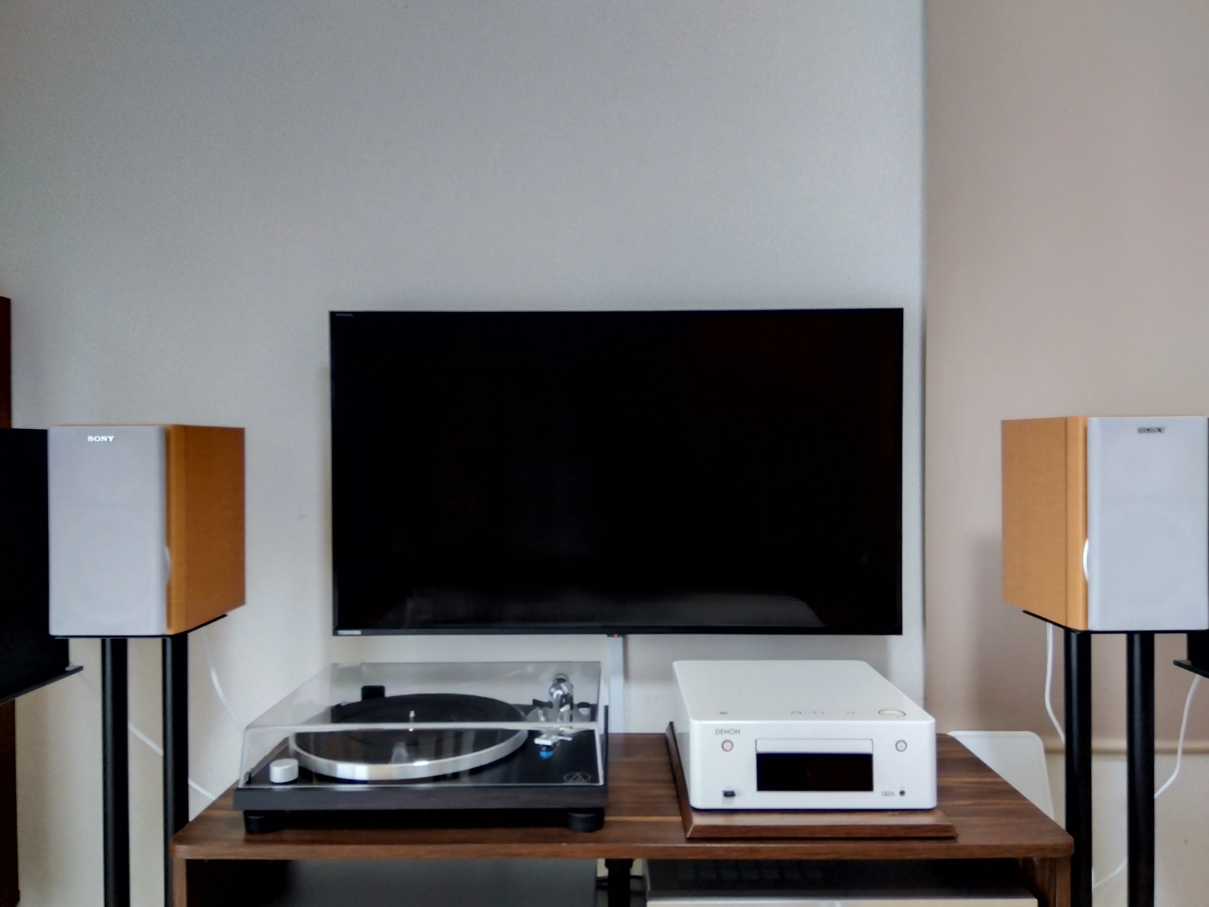 新しいオーディオシステムで音楽を聴く#3。DENON CEOL RCD-N9＋SONY SS