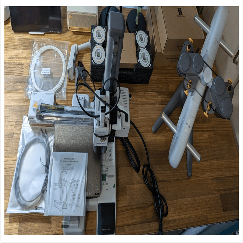 Bambu Lab A1 mini Combo」開封の儀｜ガジェットブロガー：dylog