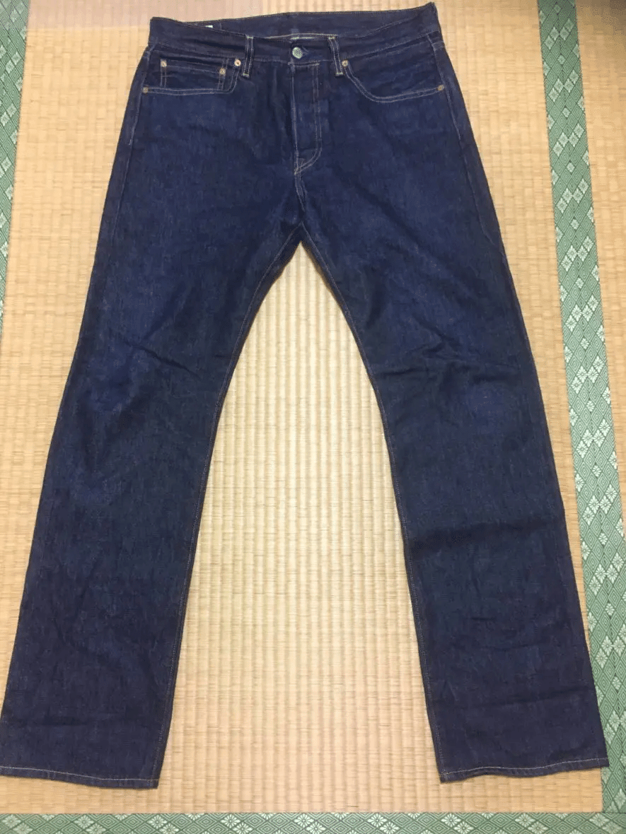 現行】リーバイス501・MADE IN THE USAの色落ち｜Koichi