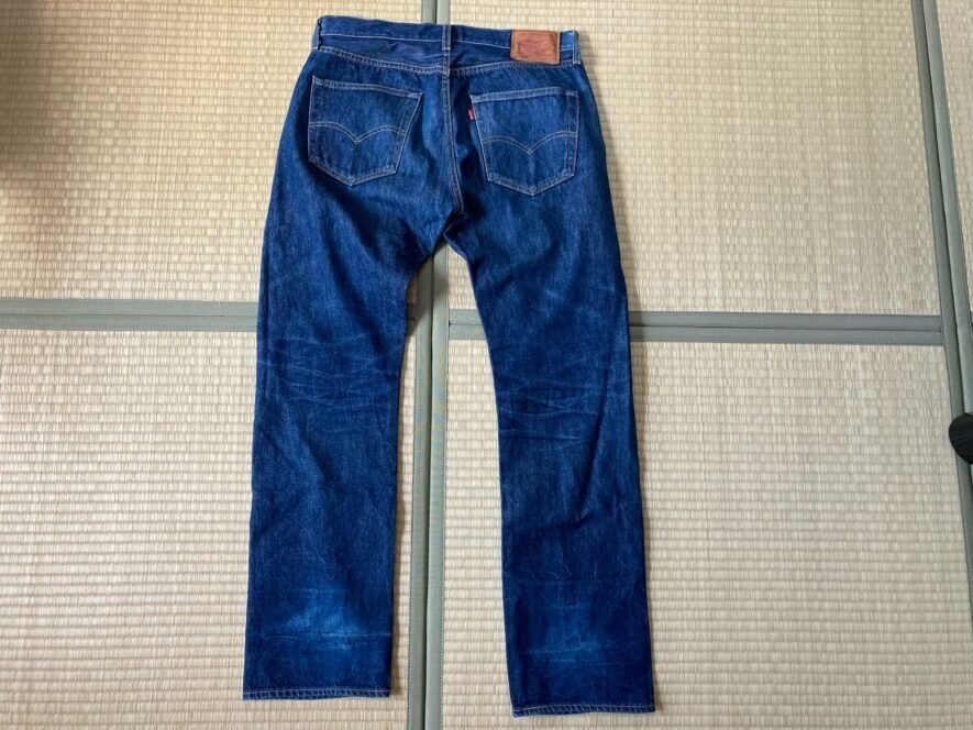 現行】リーバイス501・MADE IN THE USAの色落ち｜Koichi