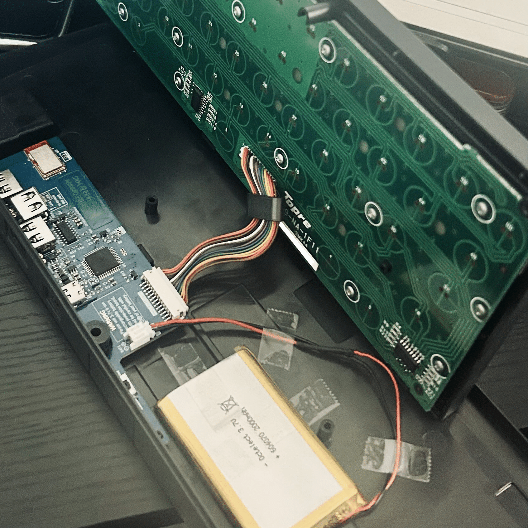 HHKB Pro2 BLE化カスタマイズ基板 HHKB Professional2を改造してバッテリー駆動, Bluetooth対応, USB-C