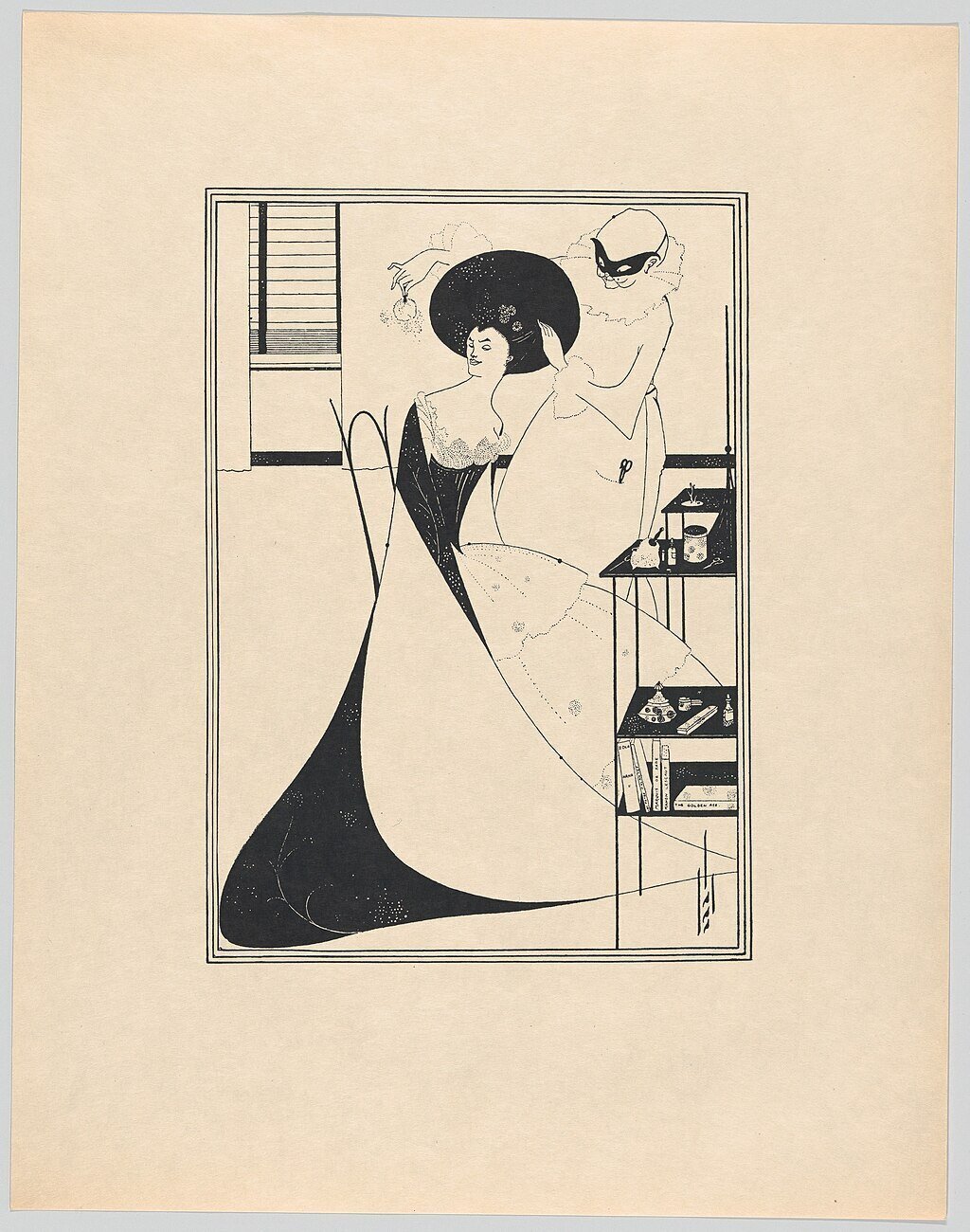 異端の奇才 ビアズリー展｜問いかける黒線、咲きこぼれる