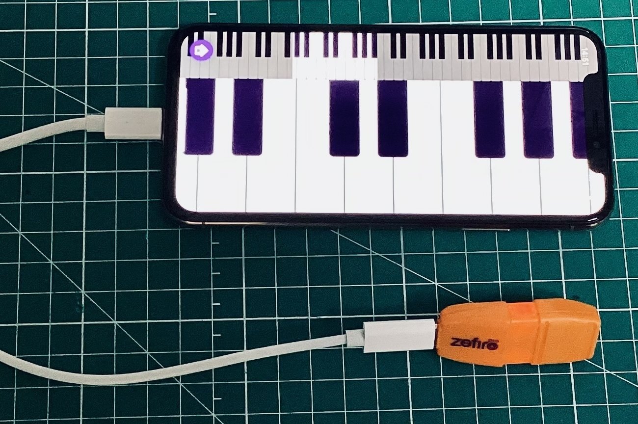 Artinoise zefiro pro ゼフィーロプロ スマホ用ウインドシンセ