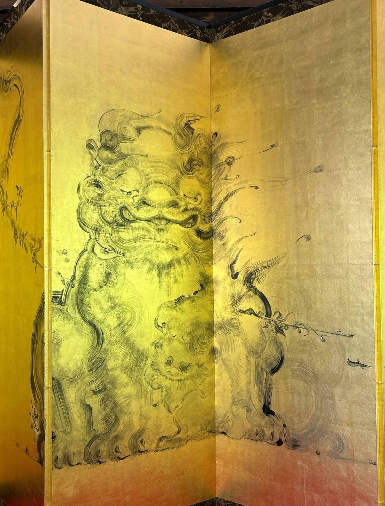 未来永劫に繋がる文化財を披露 [西来院－天井画・屏風 Ⅲ]｜達磨の眼