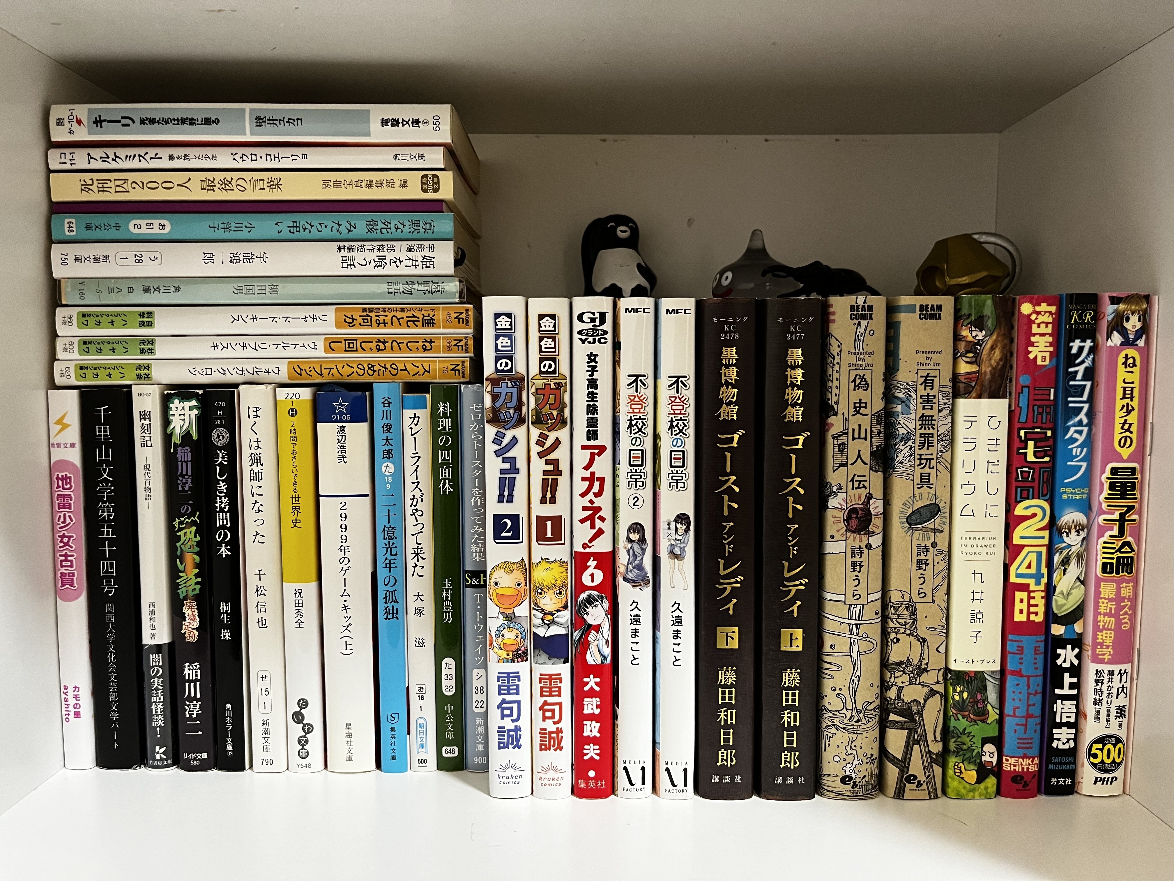 本棚：本棚：｜冬不純黄昏